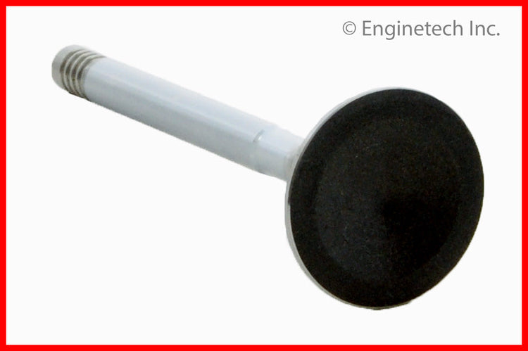 Enginetech V1589 Chrome Stem Engine Exhaust Valve for Domestic and Import Engines