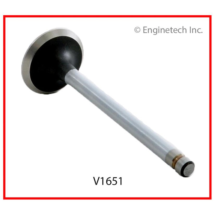 Enginetech V1651S Engine Exhaust Valve - High-Performance Replacement for Domestic and Import Engines