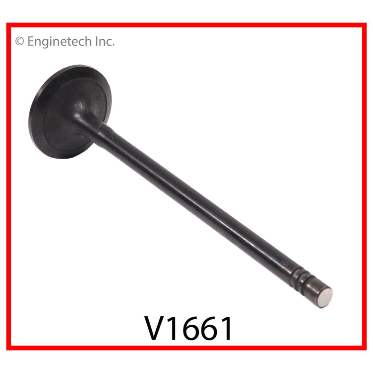 Enginetech V1661 Engine Exhaust Valve for Ford Fusion, Fiesta, and Transit Connect