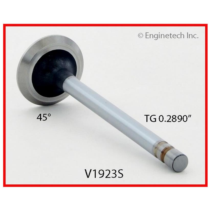 Enginetech V1923SB Engine Exhaust Valve – High-Performance Stellite and Chrome Stem