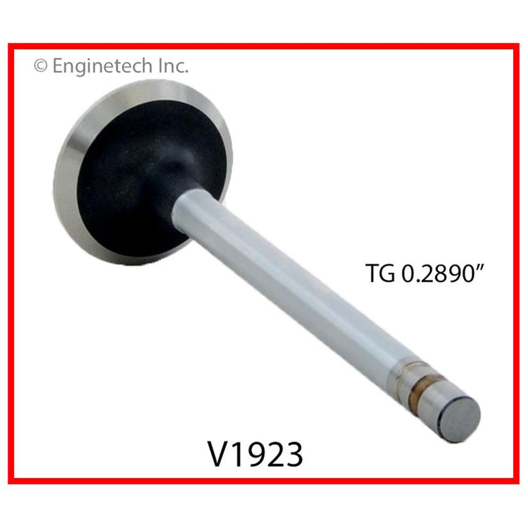 Enginetech V1923 Engine Exhaust Valve with Chrome Stem – High-Quality Replacement Part