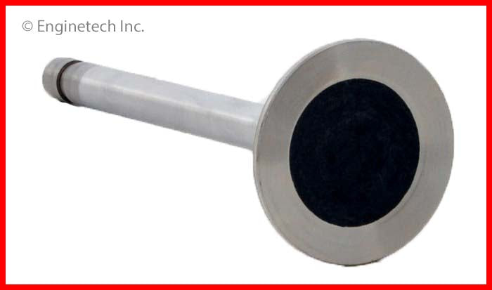 Enginetech V1977NA Engine Exhaust Valve – Chrome Stem, 1.672 Inch Head Diameter