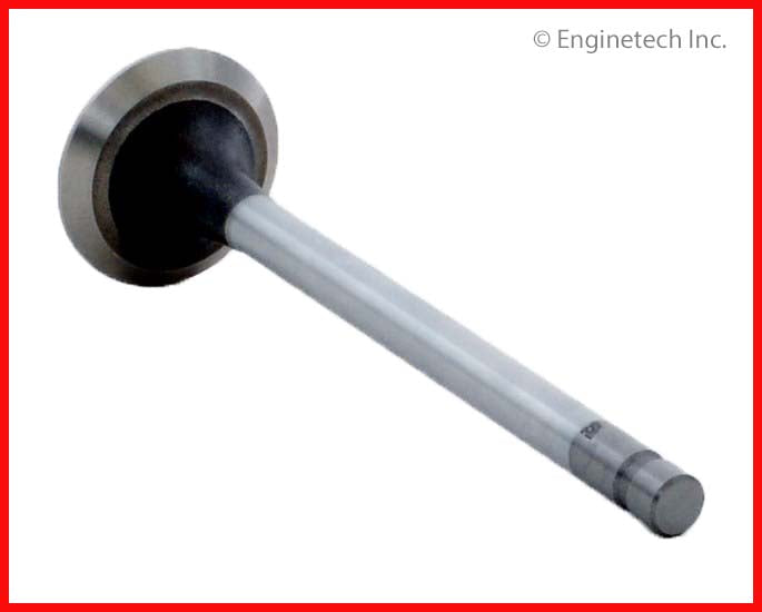 Enginetech V2307S Engine Exhaust Valve – Chrome Stem, 1.595-Inch Head Diameter, 5.67-Inch Length