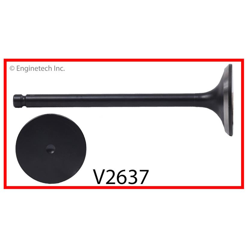 Enginetech V2637 Engine Exhaust Valve for Dodge D250 and D350 Models