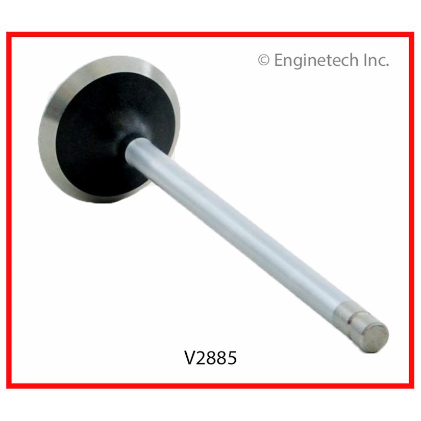 Enginetech V2885 Engine Exhaust Valve for Isuzu Hombre, Buick Century, Chevrolet Models