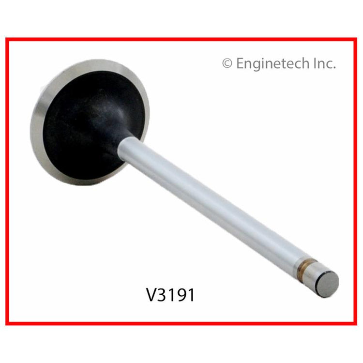 Enginetech V3191B Engine Exhaust Valve with Chrome Stem and 1.681-inch Head Diameter
