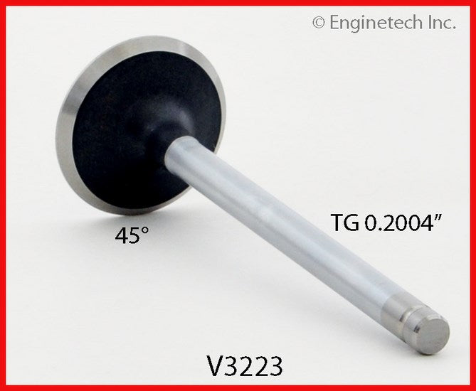 Enginetech V3223 Engine Exhaust Valve for 2004-2005 Buick, Chevrolet, Pontiac Models