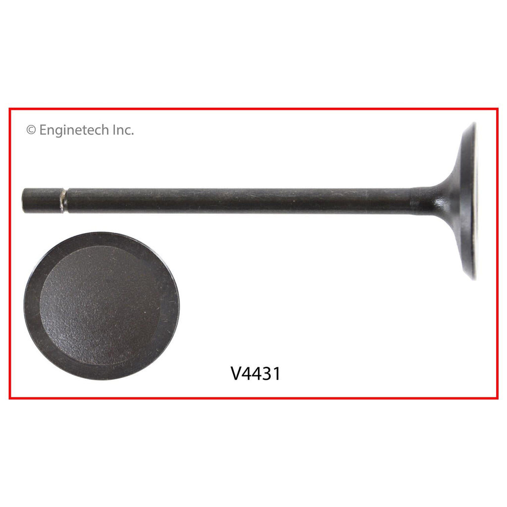 Enginetech V4431 Engine Exhaust Valve for 2004-2012 GM and Buick Models
