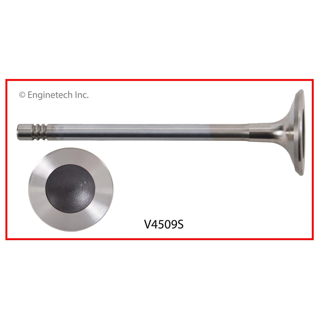 Enginetech V4509S Engine Exhaust Valve for Saab, Saturn, Chevrolet Models