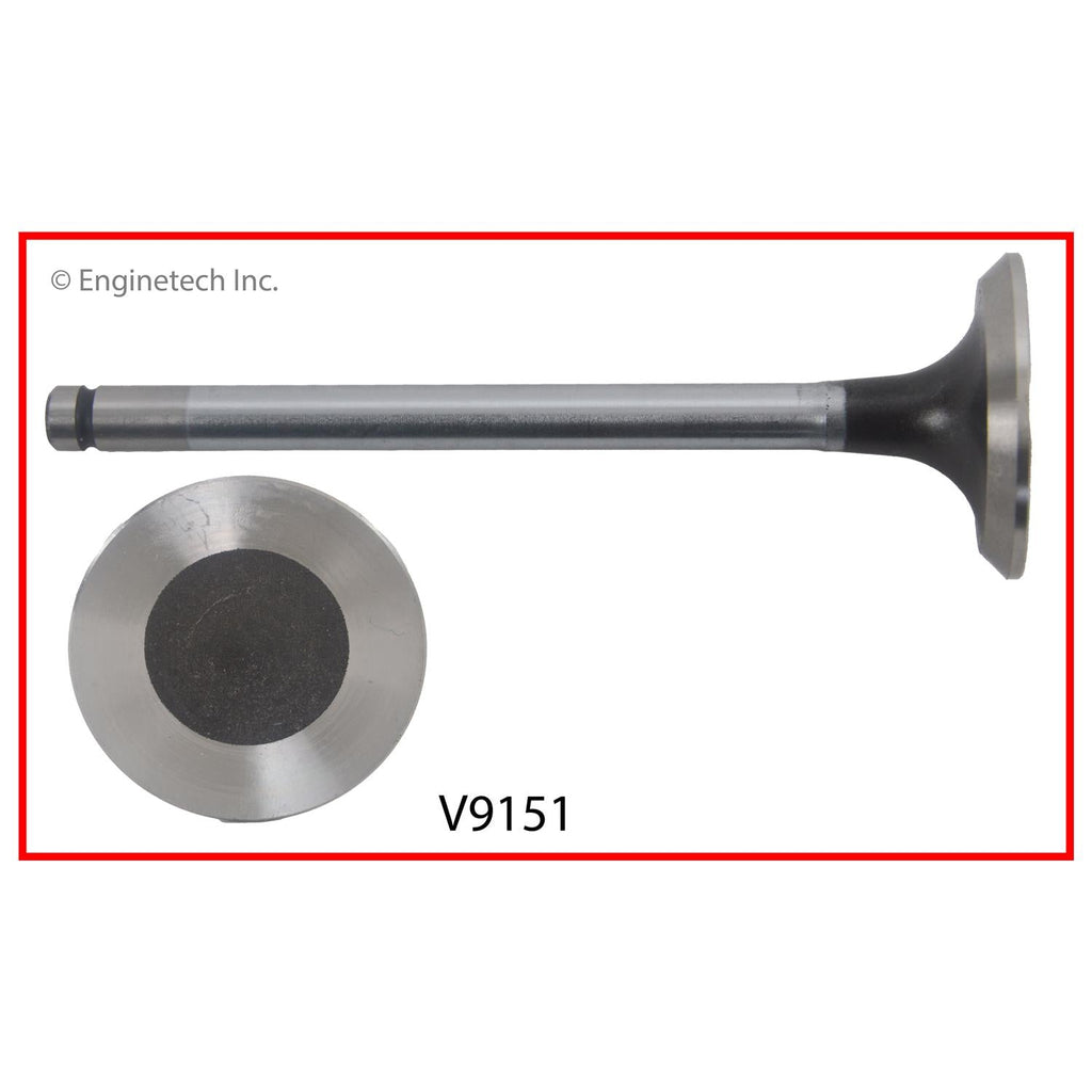 Enginetech V9151 Engine Exhaust Valve for Buick and Chevrolet Models