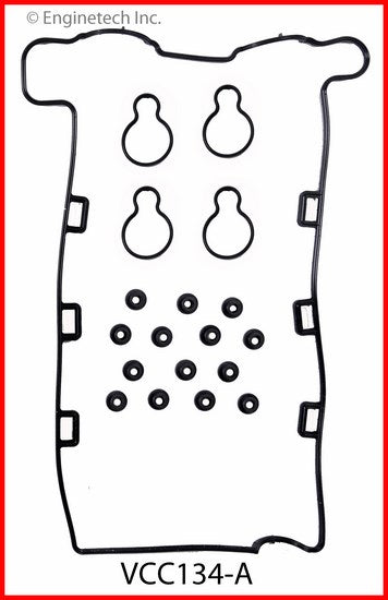 Enginetech VCC134-A Engine Valve Cover Gasket for GMC and Chevrolet Cars and Trucks