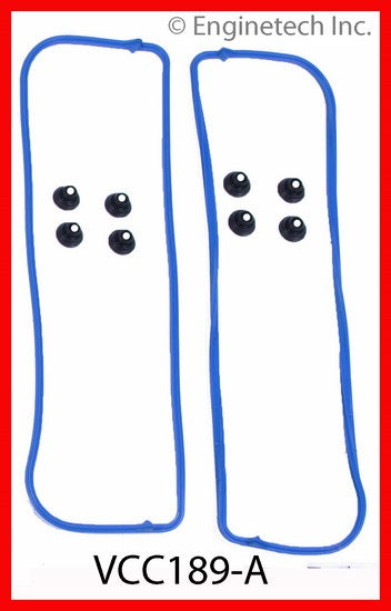 Enginetech VCC189-A Engine Valve Cover Gasket for GMC and Chevrolet Vehicles