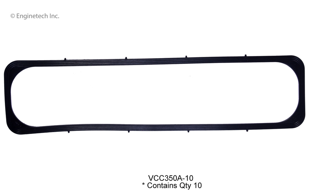 Enginetech VCC350A-10 Engine Valve Cover Gasket for GMC and Chevrolet Cars and Trucks
