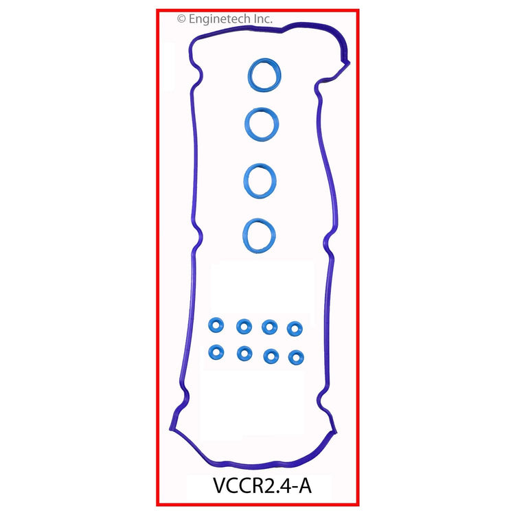 Enginetech VCCR2.4-A Engine Valve Cover Gasket for Dodge and Chrysler Vehicles
