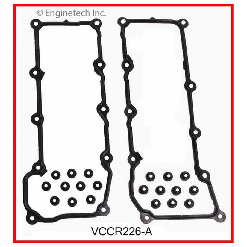 Enginetech VCCR226-A Engine Valve Cover Gasket for Dodge and Chrysler Vehicles