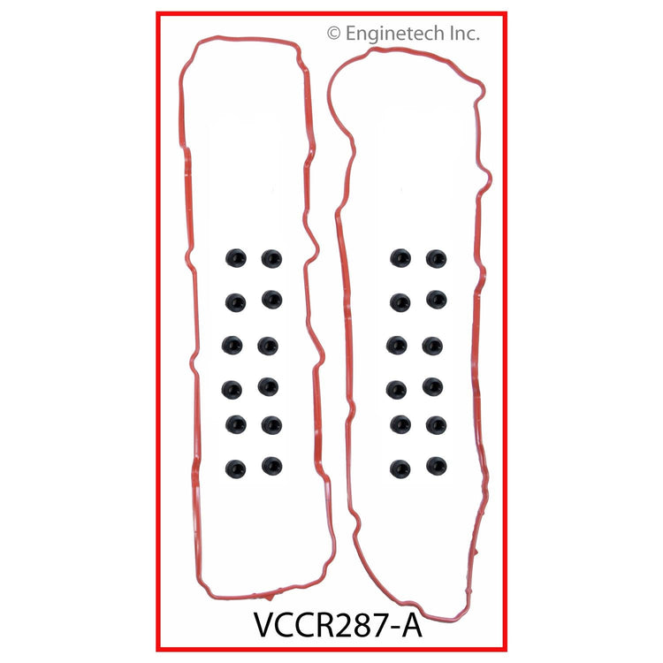 Enginetech VCCR287-A Engine Valve Cover Gasket for Dodge and Chrysler Vehicles