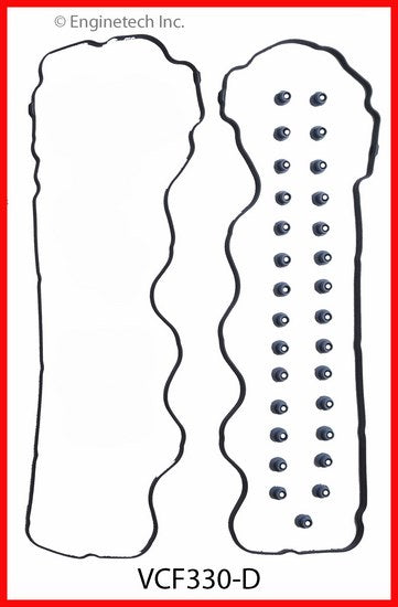 Enginetech VCF330-D Engine Valve Cover Gasket for Ford Trucks and SUVs