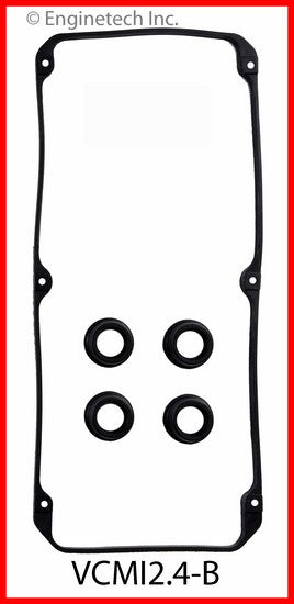 Enginetech VCMI2.4-B Engine Valve Cover Gasket for Mitsubishi and Chrysler Vehicles