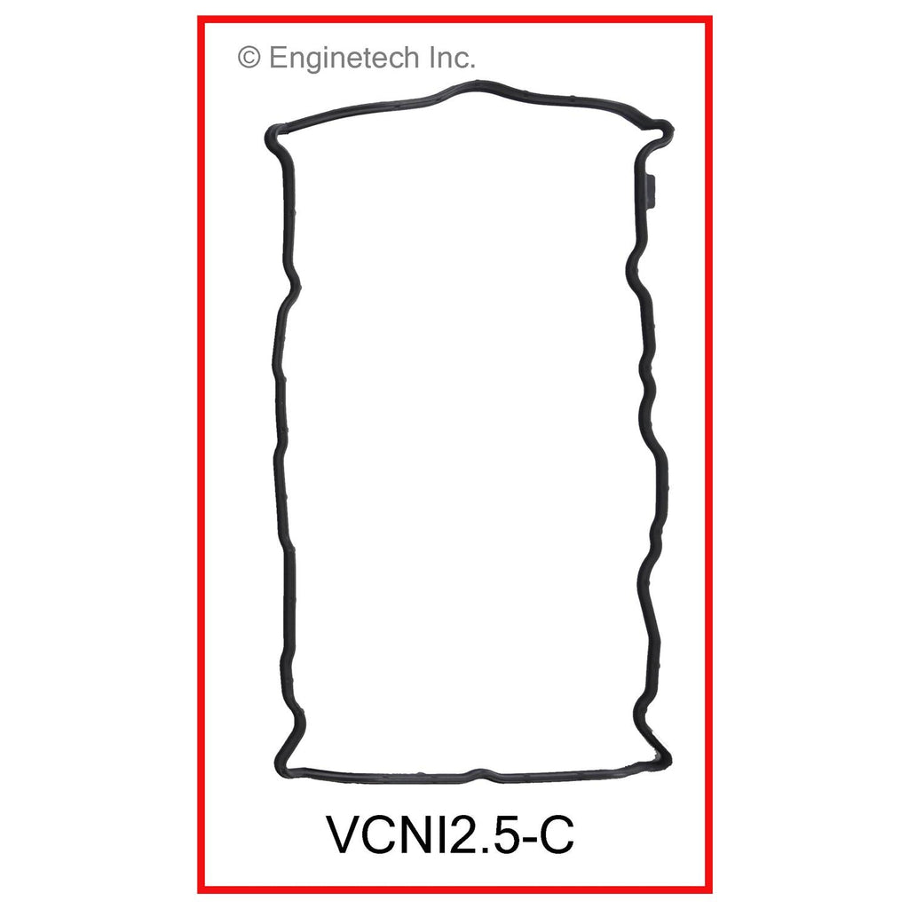 Enginetech Valve Cover Gasket for Nissan Altima, Rogue, and Sentra (Part VCNI2.5-C)