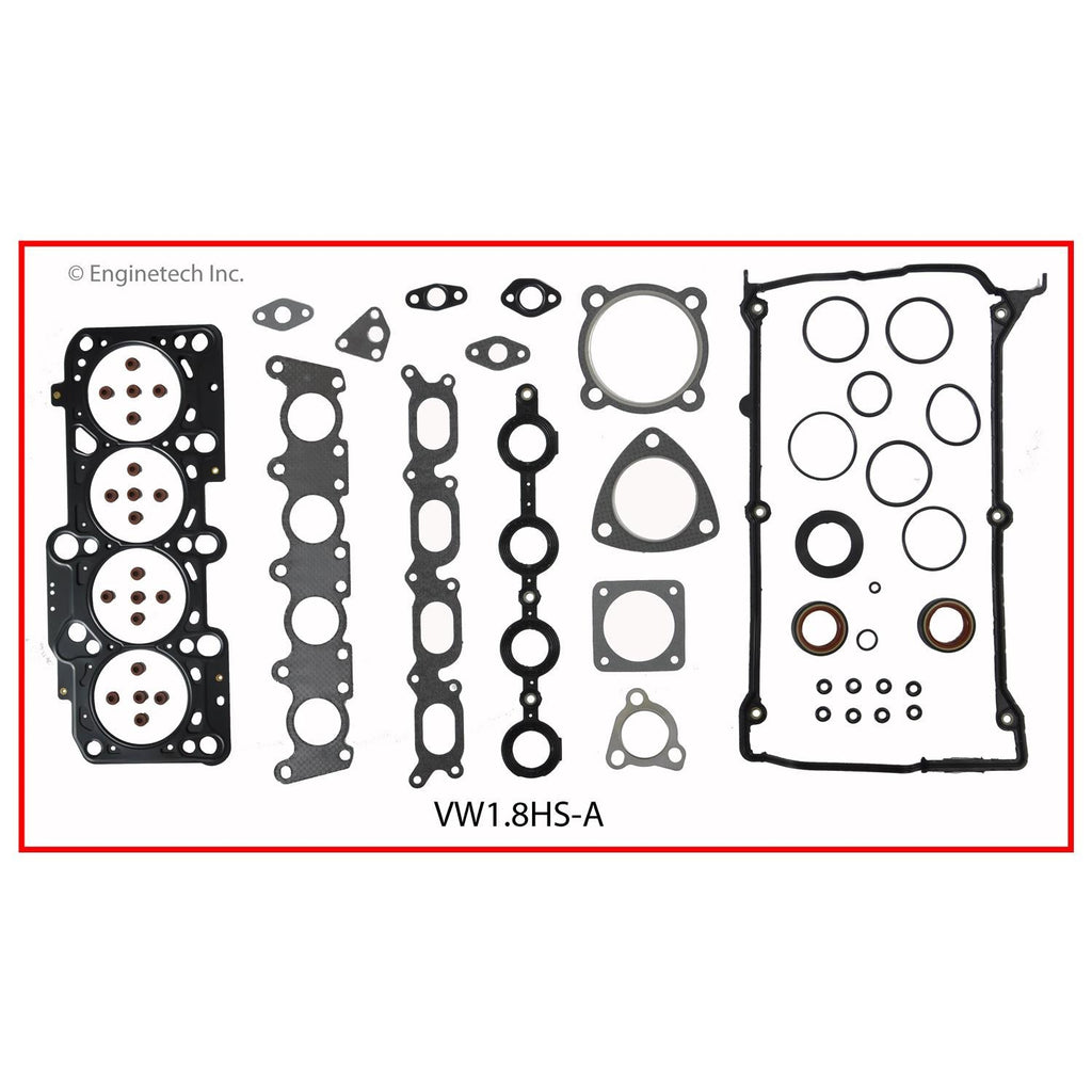 Enginetech VW1.8HS-AAWB Engine Cylinder Head Gasket Set for Volkswagen and Audi Vehicles