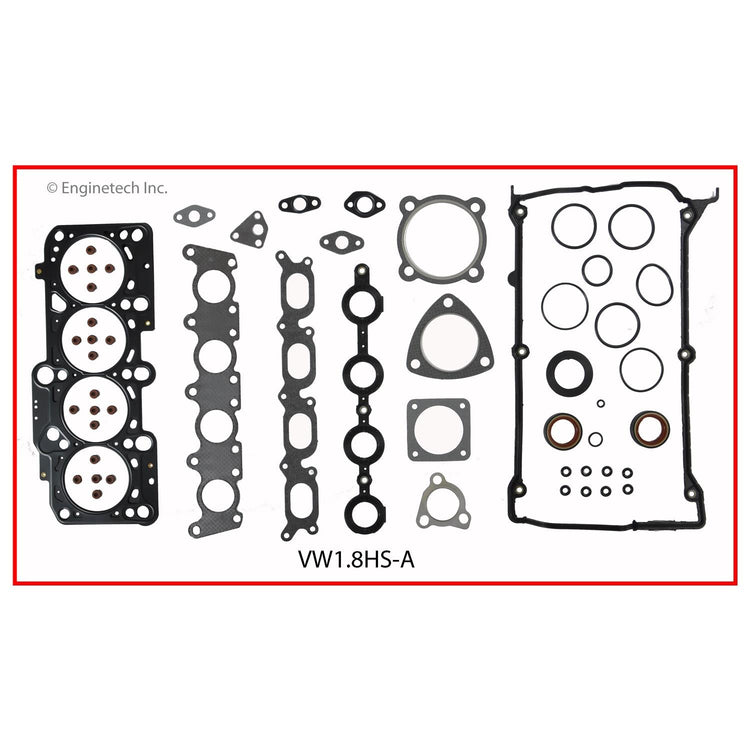 Enginetech VW1.8HS-AAWB Engine Cylinder Head Gasket Set for Volkswagen and Audi Vehicles
