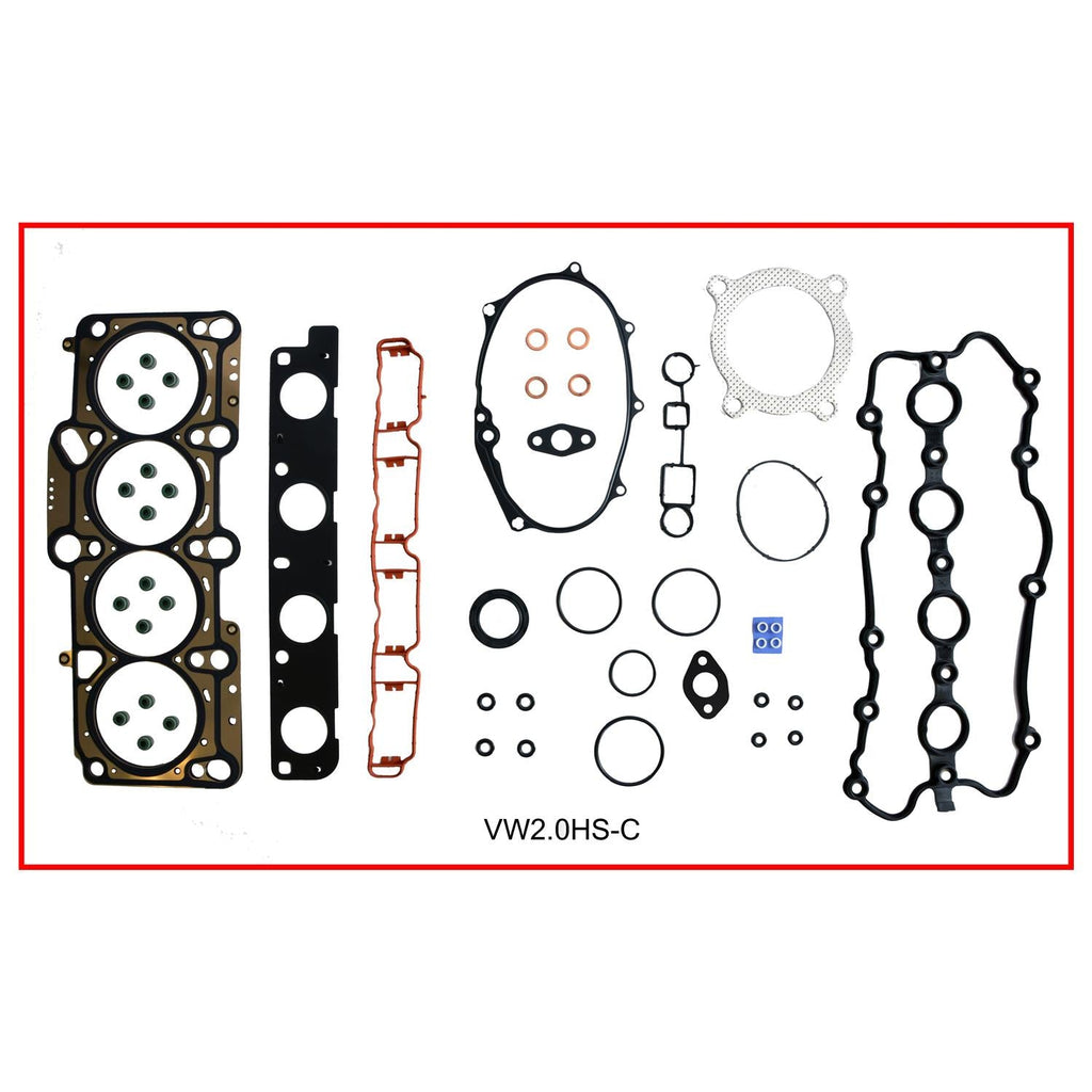 Enginetech VW2.0HS-CAWB Engine Cylinder Head Gasket Set for Volkswagen Vehicles