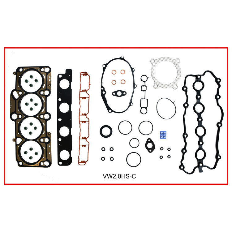 Enginetech VW2.0HS-CAWB Engine Cylinder Head Gasket Set for Volkswagen Vehicles