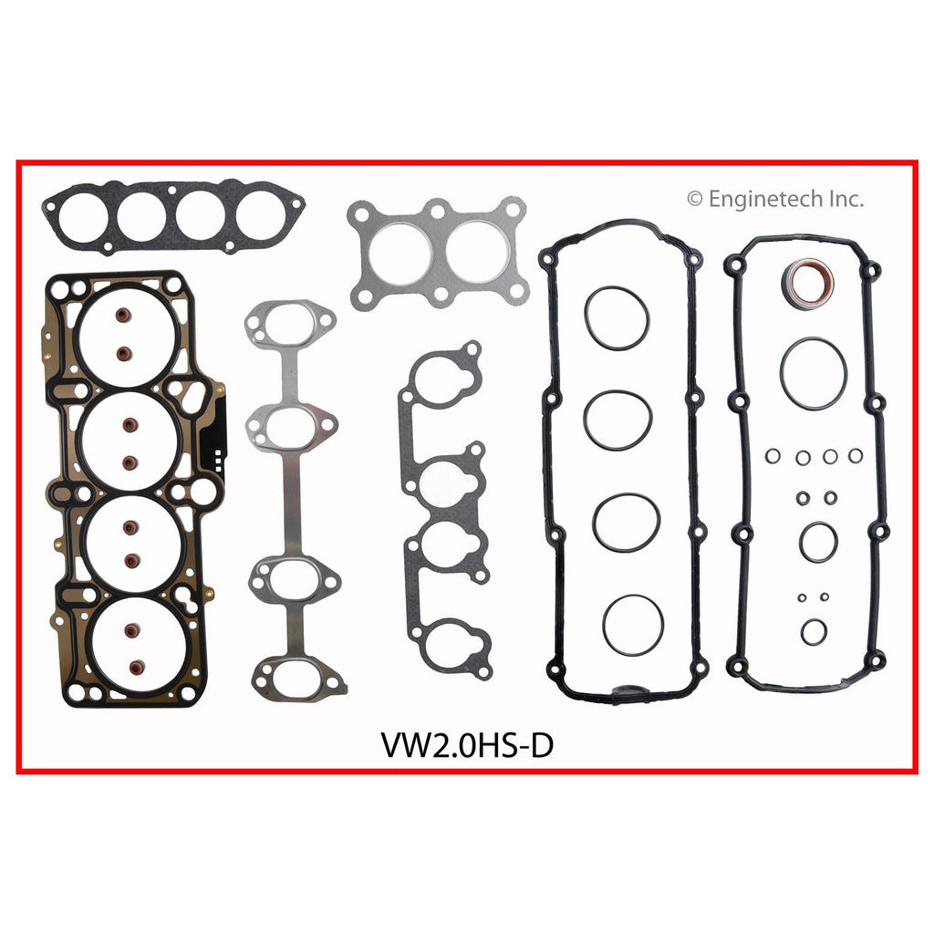 Enginetech VW2.0HS-DWB Engine Cylinder Head Gasket Set for Volkswagen Vehicles