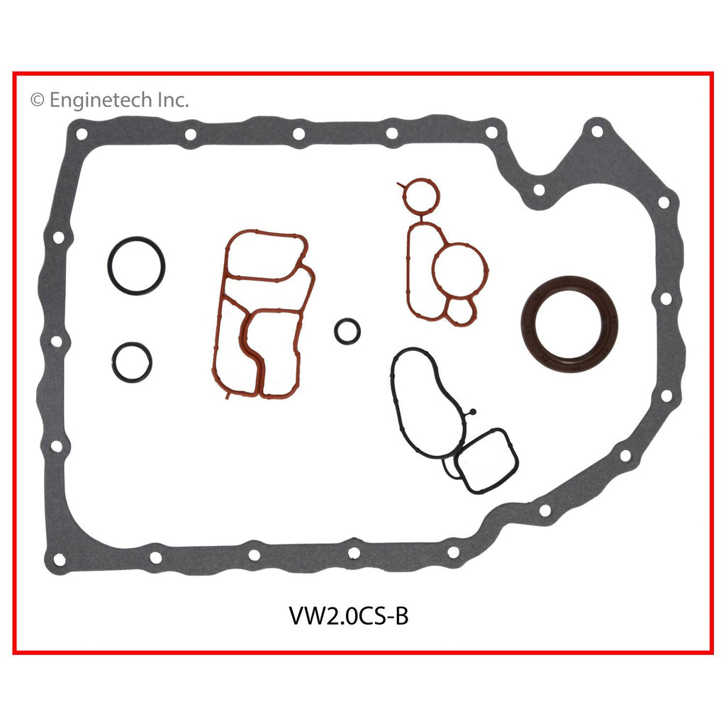 Enginetech VW2.0K-4 Engine Full Gasket Set for Volkswagen Cars and Trucks