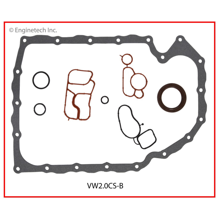 Enginetech VW2.0K-4 Engine Full Gasket Set for Volkswagen Cars and Trucks