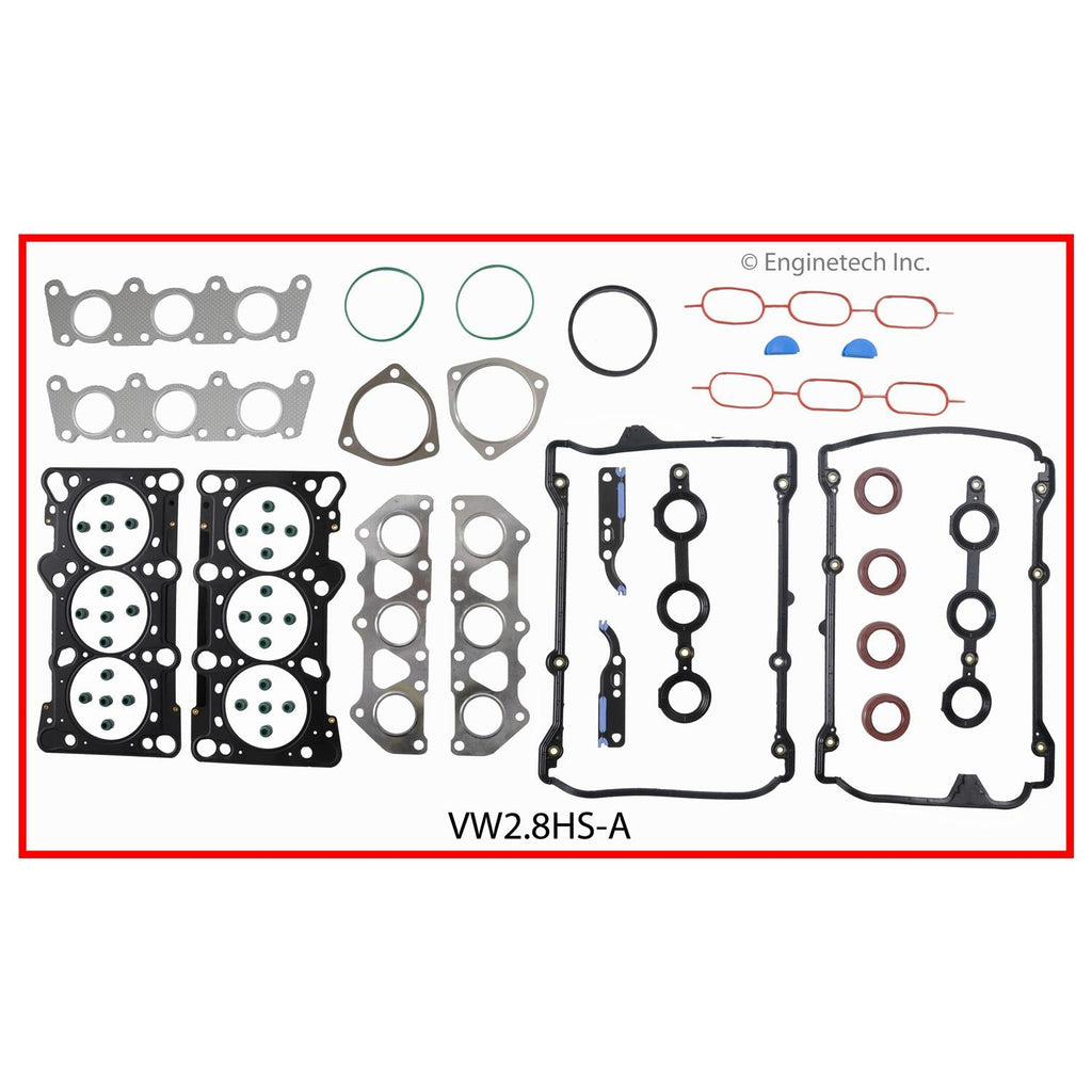 Enginetech VW2.8HS-AWB Engine Cylinder Head Gasket Set for Volkswagen and Audi Vehicles