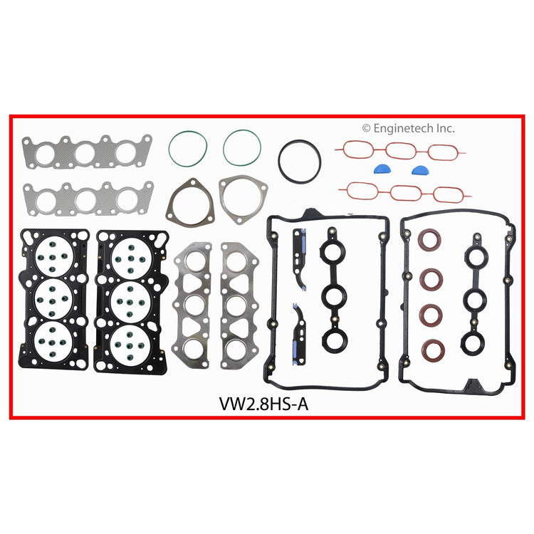 Enginetech VW2.8HS-A Engine Cylinder Head Gasket Set for Volkswagen and Audi Models