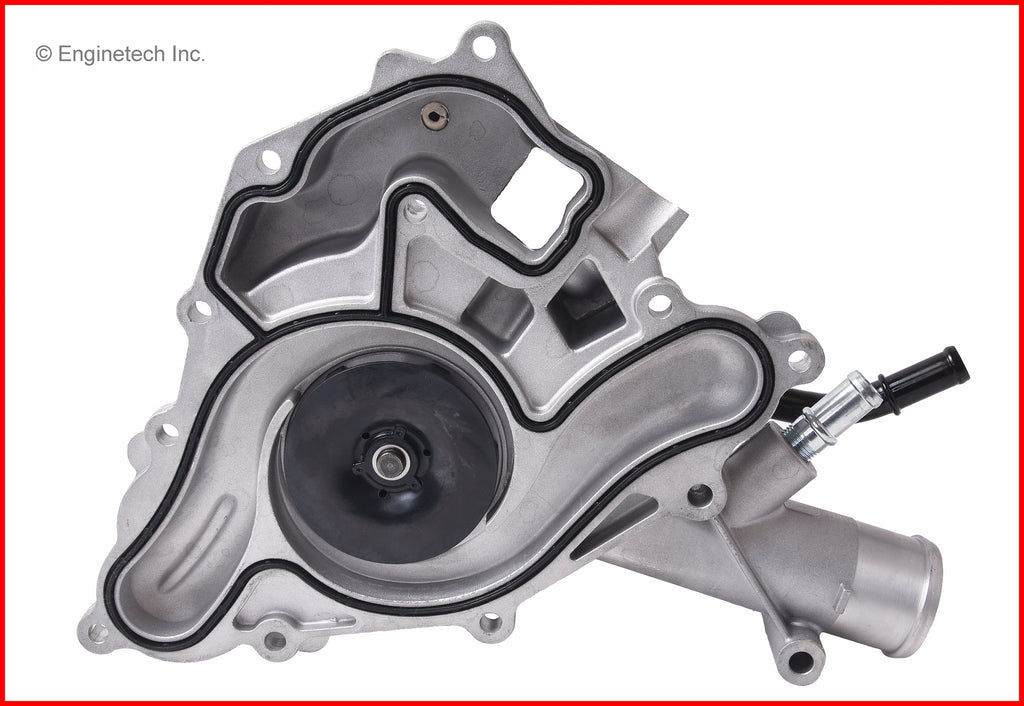 Enginetech WP512 Engine Water Pump with Gasket for Dodge Durango and Ram Trucks