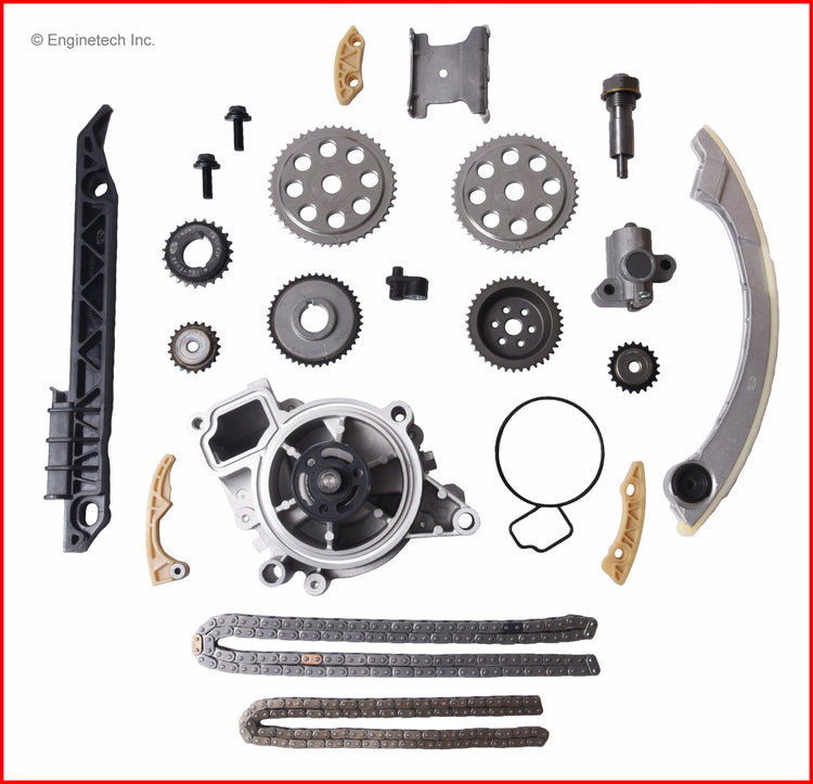 Enginetech WPK421 Engine Timing Chain Kit with Water Pump
