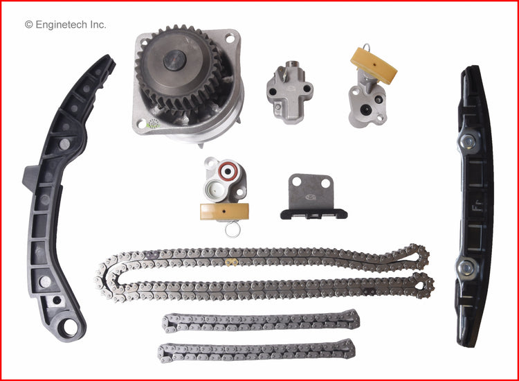 Enginetech WPK731 Engine Timing Chain Kit with Water Pump for Domestic and Import Engines