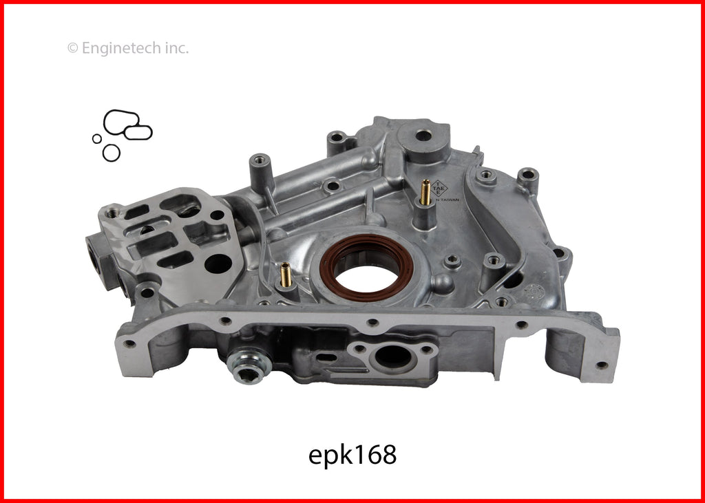 Enginetech Pressure King Engine Oil Pump with Gasket for Honda and Acura Vehicles