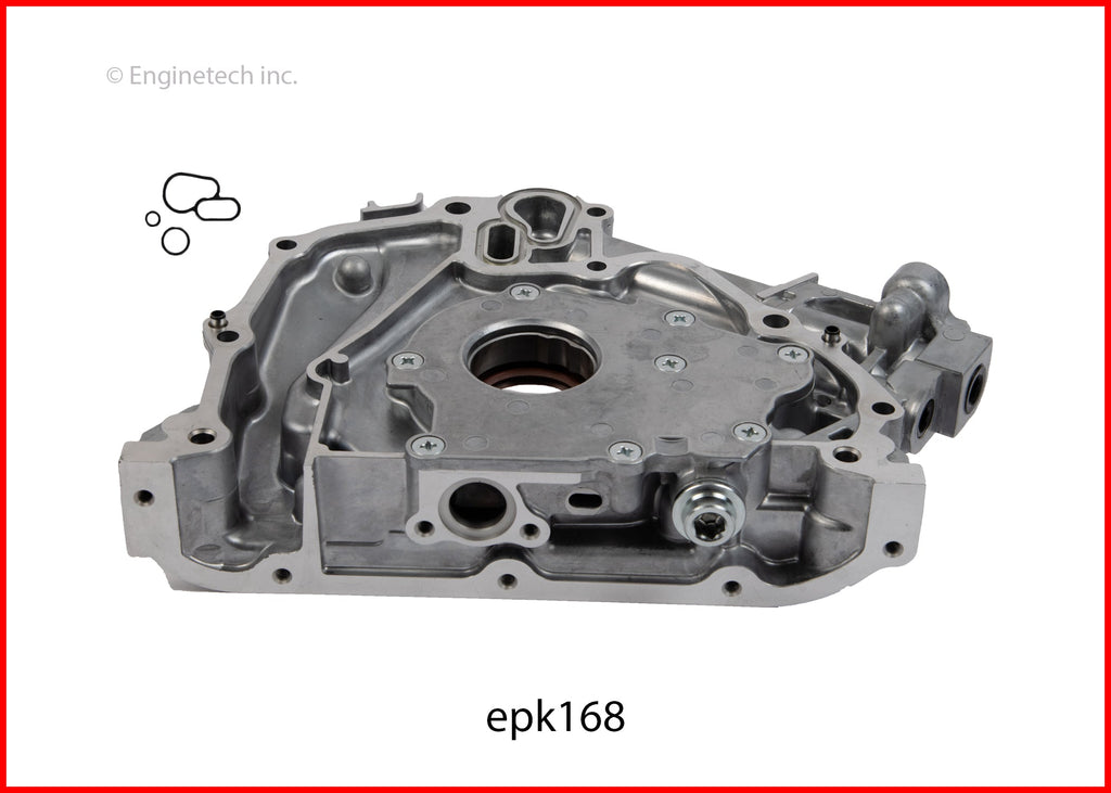 Enginetech Pressure King Engine Oil Pump with Gasket for Honda and Acura Vehicles