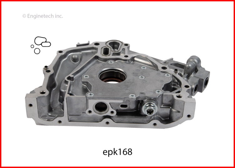 Enginetech Pressure King Engine Oil Pump with Gasket for Honda and Acura Vehicles
