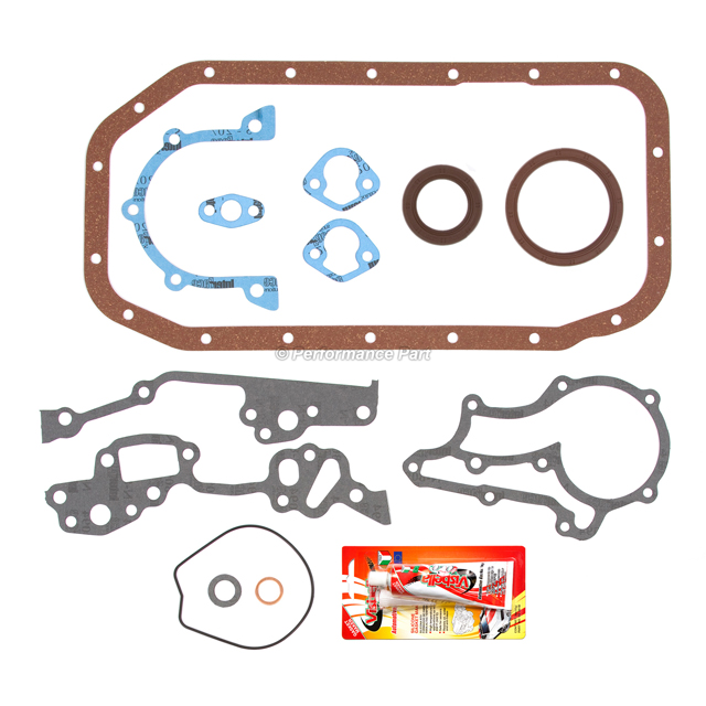 Full Gasket Set Bearings Rings Fit 83-84 Toyota Pickup Celica 2.4 SOHC - Picture 4 of 12