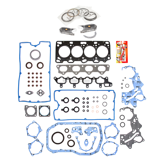 Full Gasket Set Bearings Rings Fit 03-04 Mitsubishi Lancer Turbo 2.0L - Picture 2 of 12