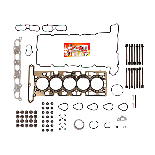 DNJ Head Gasket Set with Head Bolt Kit For 2004-2006 for Chevrolet Colorado 3.5L 3460cc 211cid L5 DOHC