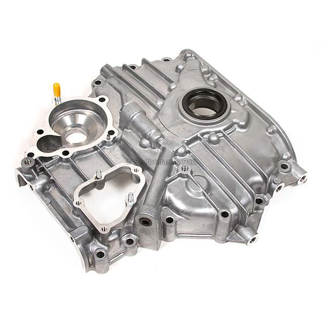 Timing Chain Kit Timing Cover with Oil Pump for 89-94 Mazda