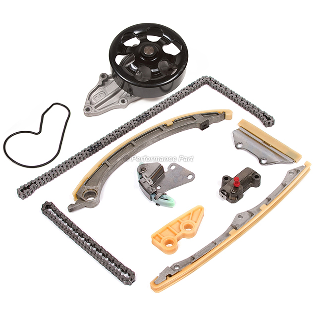 Timing Chain Kit w/o Gears Water Pump Fit 02-06 Honda CR-V 2.4L K24A1 ...