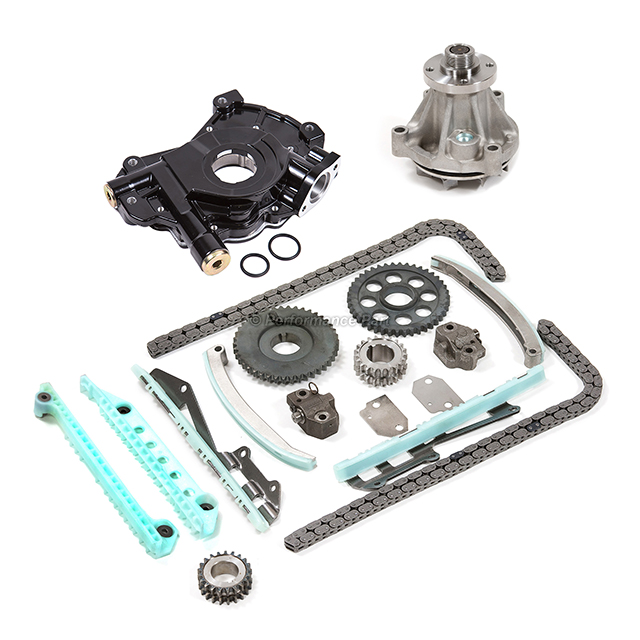 Timing Chain Oil Pump GMB Water Pump Kit Fit 97-02 Ford Mercury Lincoln 4.6 - Picture 2 of 12
