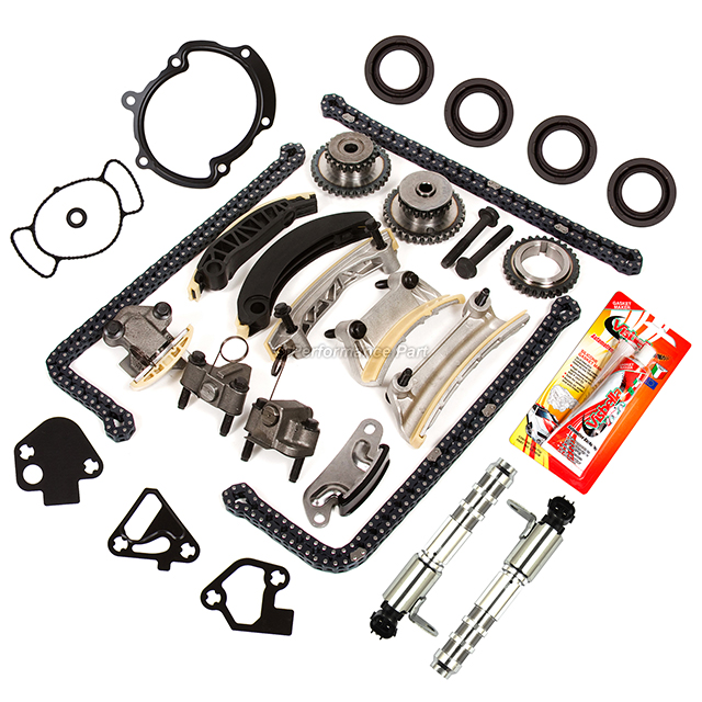 Compatible with 2007-2008 2007-2010 GMC Acadia 3.6L Timing Chain Kit with Variable Valve Timing Sprockets Cadillac Pontiac Saturn and More 2010 Buick Allure 3.6L 