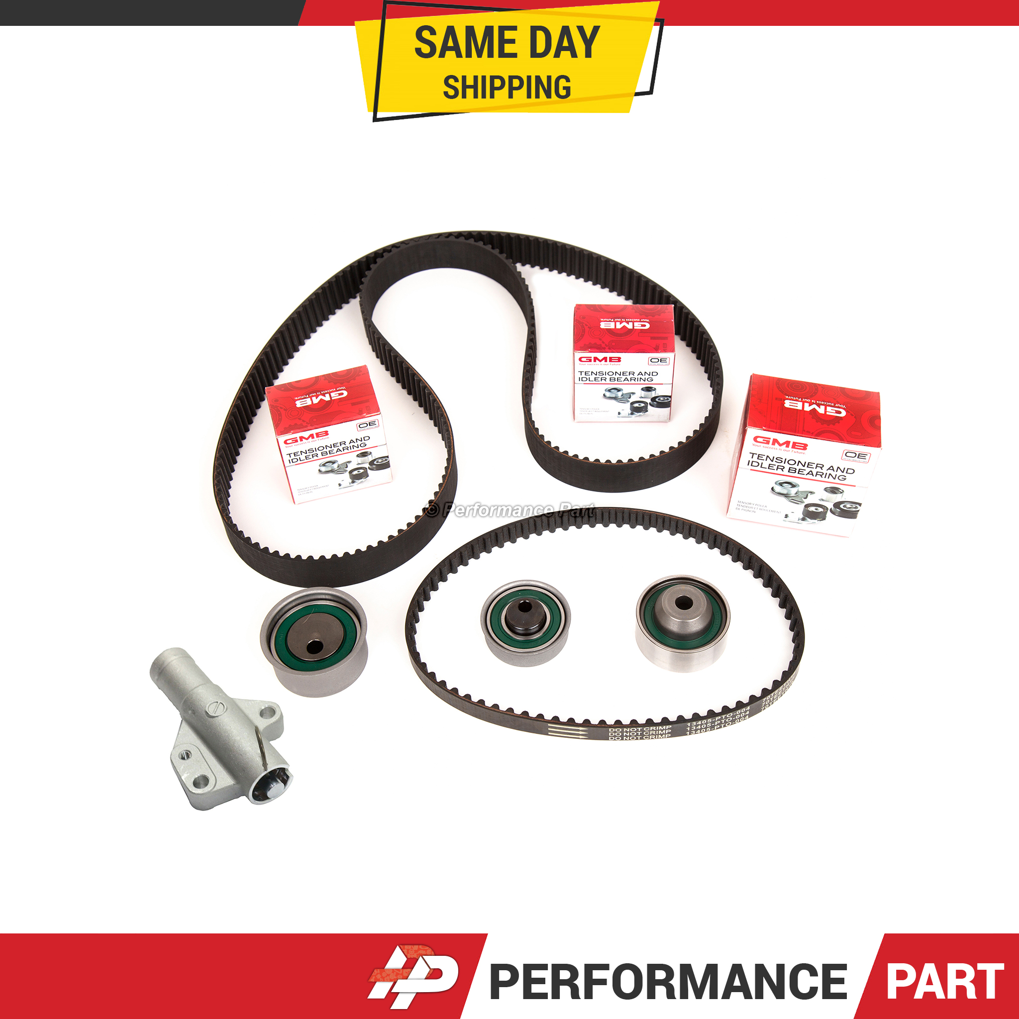 Timing Belt Kit Tensioner for 08-12 Mitsubishi Eclipse Galant 2.4L SOHC ...